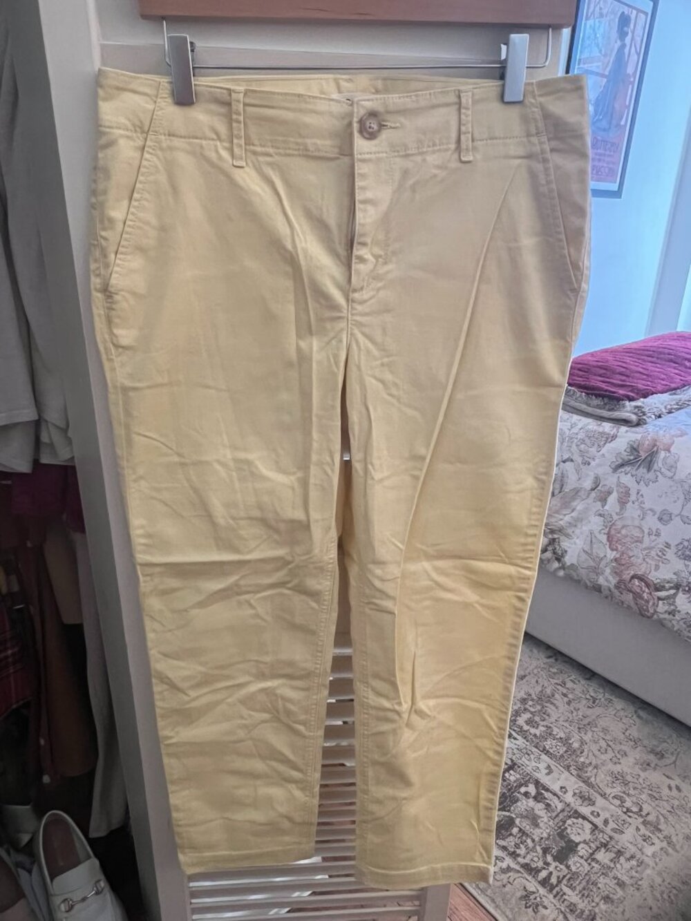 Butter Yellow Loft Pants